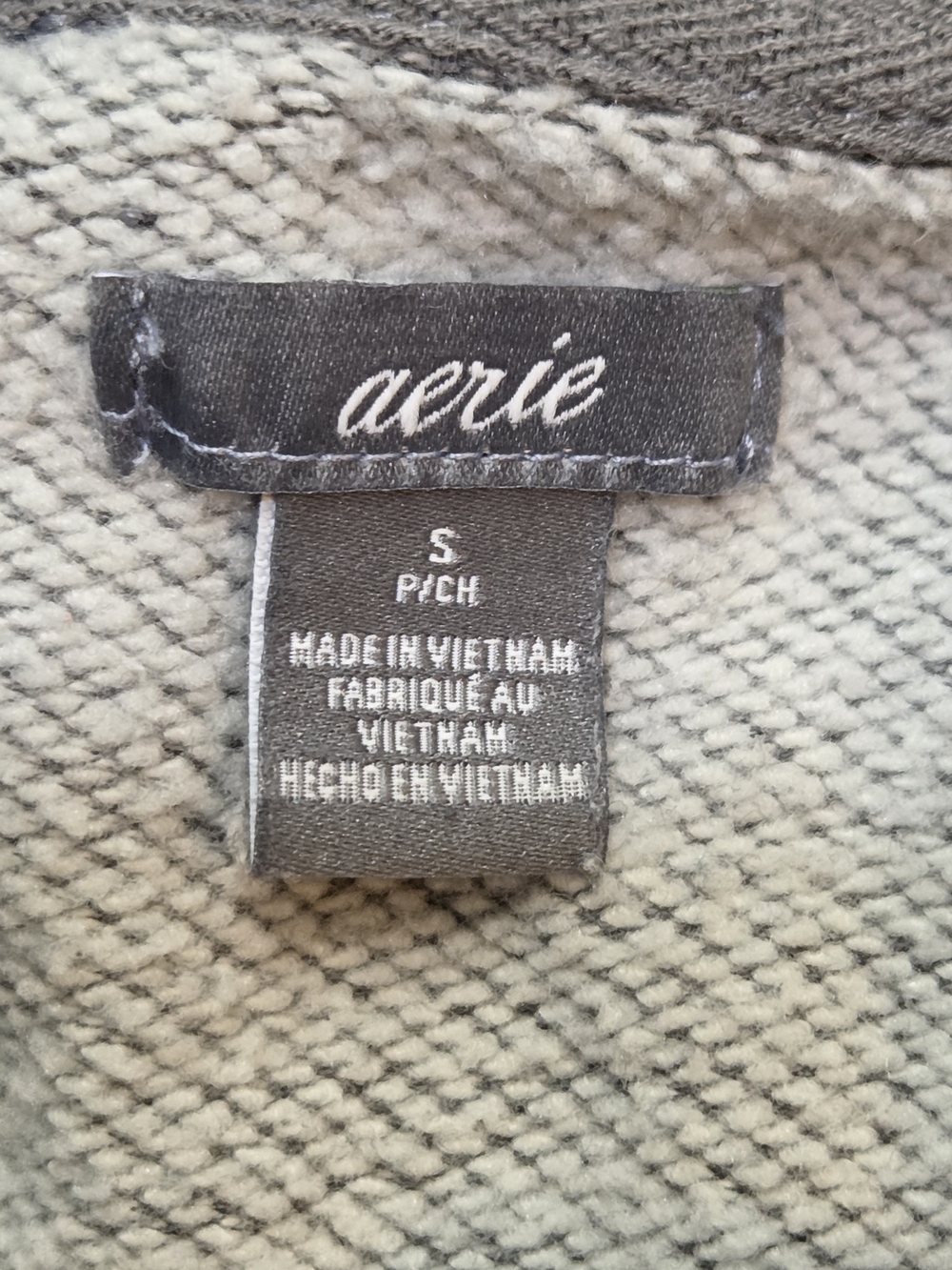 Aerie Femme Sweatshirt Heather Grey Sold Out S Long Sleeves Cozy - Picture 3 of 7